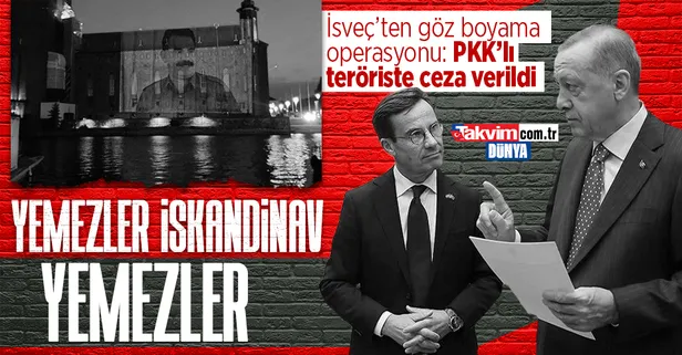 İsveç göz boyama peşinde: Terör örgütü PKK adına haraç toplayan kişiye ilk kez hapis cezası verildi