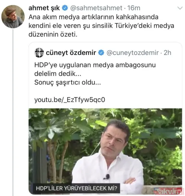 Cüneyt Özdemir ile Ahmet Şık kavga etti! Kirli çamaşırları döküldü