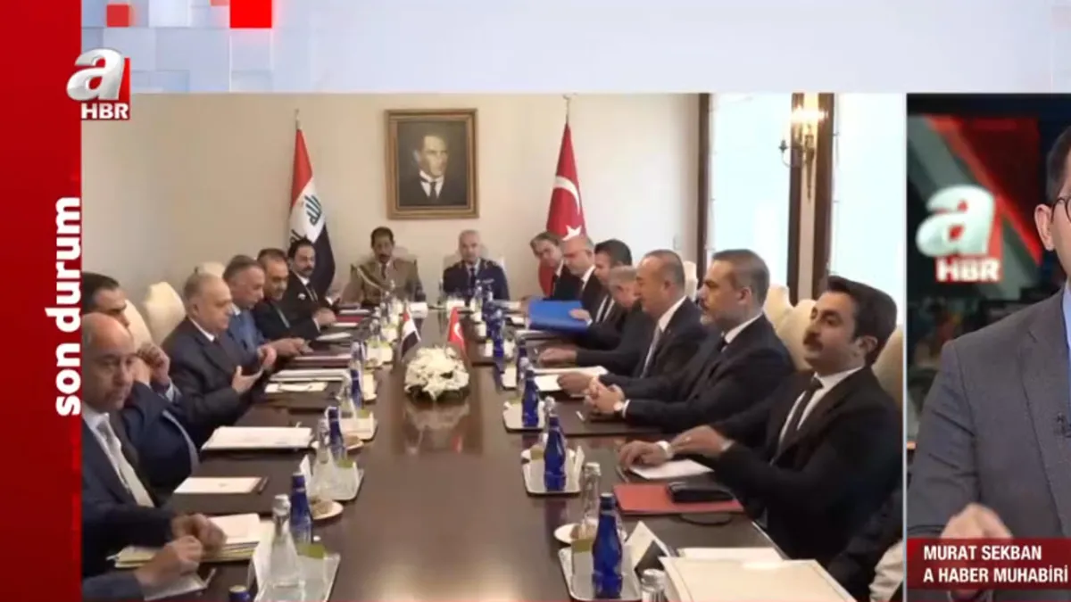 Türkiye ve Irak arasındaki Yüksek Düzeyli Güvenlik Mekanizması'nın 4. toplantısı bugün Ankara'da yapılacak