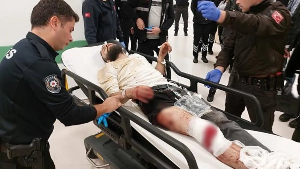 Samsun'da polise saldıran uyuşturucu bağımlısı vurularak etkisiz hale getirildi