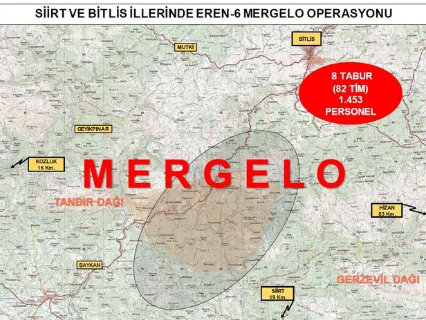 Son dakika: Bitlis ve Siirt illerinde “Eren-6 Mergelo” Operasyonu başlatıldı-2