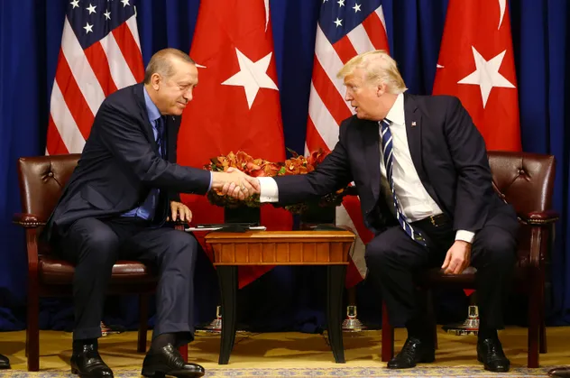 Trump'tan Erdoğan'a tebrik telefonu