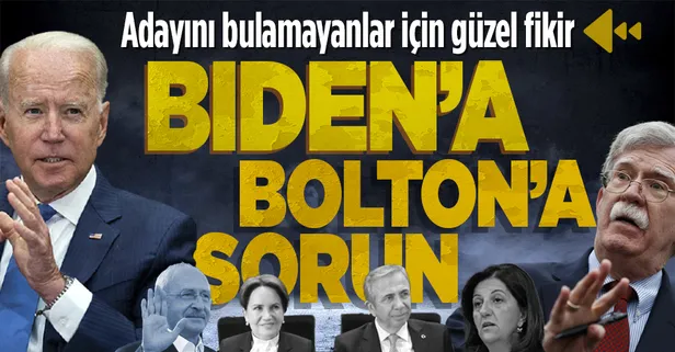 Bahçeli'den adaylık krizindeki Millet İttifakı'na tavsiye: Biden'a, Bolton'a sorun