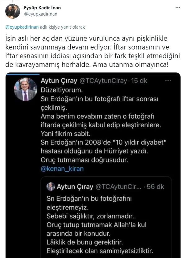 baskan-erdogani-hedef-alarak-algi-operasyonuna-soyunan-iyi-partili-aytun-ciray-40-dakika-icinde-kendini-yalanladi-1620511018228.jpg Başkan Erdoğan'ı hedef alarak algı operasyonuna soyunan İYİ Partili Aytun Çıray 40 dakika içinde kendini yalanladı-6