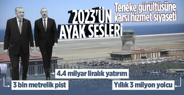 Son dakika: Rize-Artvin Havalimanı Başkan Erdoğan’ın katılımıyla milletin hizmetinde! Dünyada 5 Türkiye’de 2 tane...