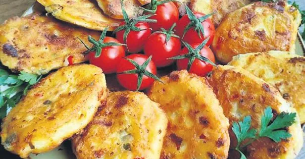 Peynirli sebzeli köfte