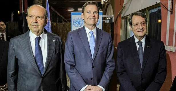 Yeşil Hat üzerinde dikkat çeken temas: KKTC Cumhurbaşkanı Ersin Tatar, Anastasiadis ile bir araya geldi