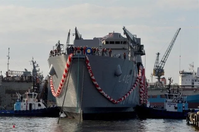 TCG Bayraktar Marmara'da ilk seyrine çıktı-1