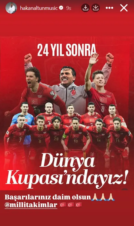 1775024000764.jpg 24 yıl sonra Türkiye Dünya Kupası'nda: Ünlü isimler bu gururu paylaştı I "Biz hep destan yazdık"-5