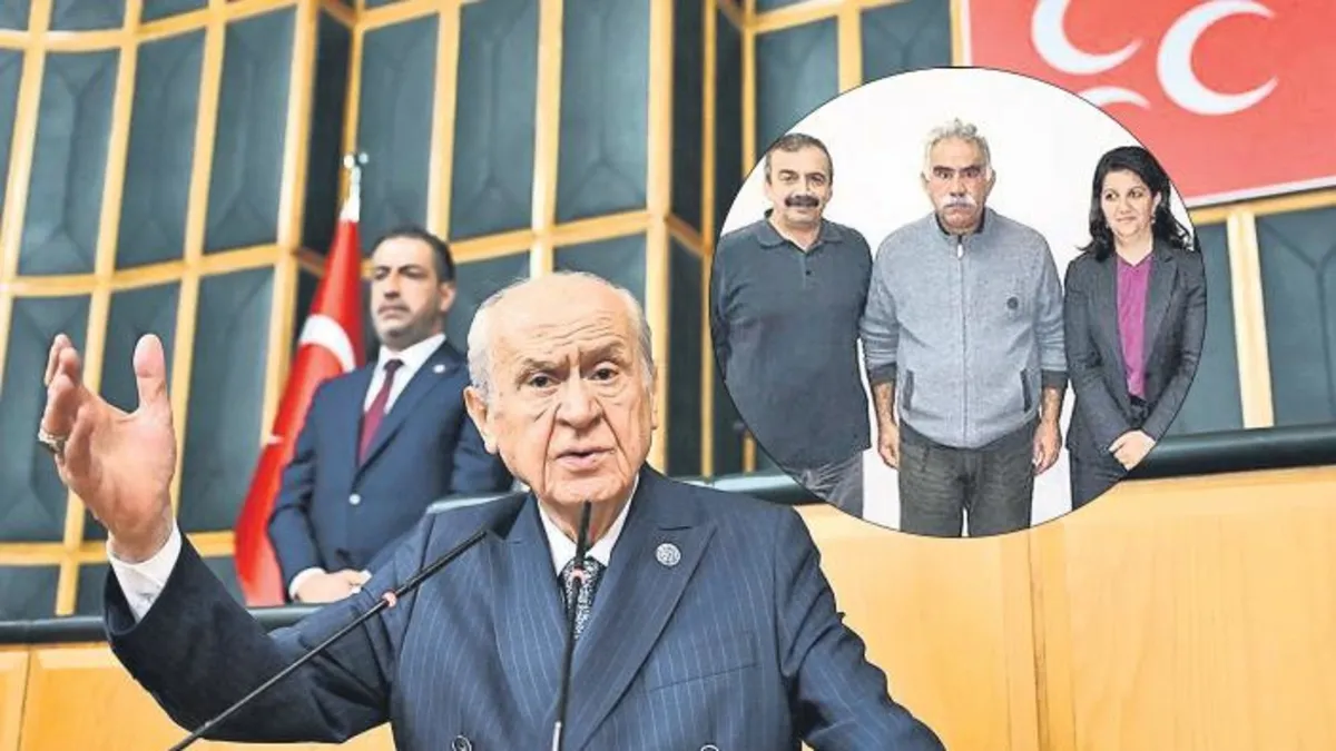 Devlet Bahçeli’nin "Öcalan PKK’nın lağvedildiğini açıklasın" çağrısı üzerine İmralı'dan cevap geldi!