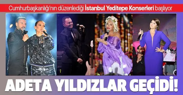 Cumhurbaşkanlığı “İstanbul Yeditepe Konserleri” başlıyor! Ajda Pekkan’dan Sibel Can’a adeta yıldızlar geçidi...