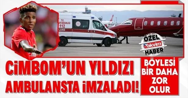 Galatasaray’ın yeni transferi Gedson Fernandes imzayı ambulansta attı!