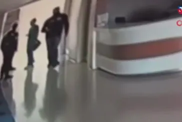 Maltepe'de doktora saldırı anı kamerada