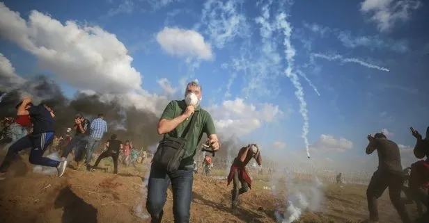 İsrail askerleri Gazze sınırında 20 Filistinliyi yaraladı!