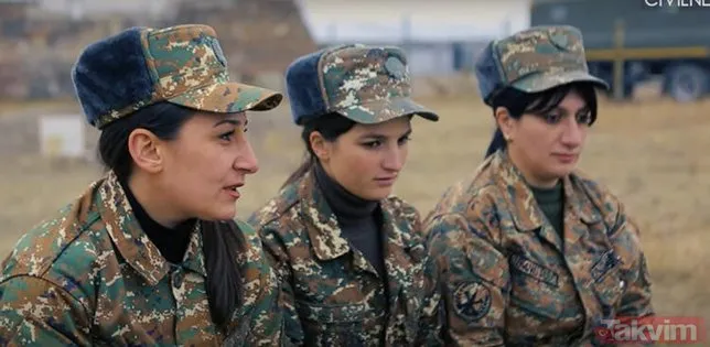 Hezimeti böyle örtbas etmeye çalışıyorlar! Papaz sahneye çıktı, Ermeni kadın askerlerin videosu yayıldı!