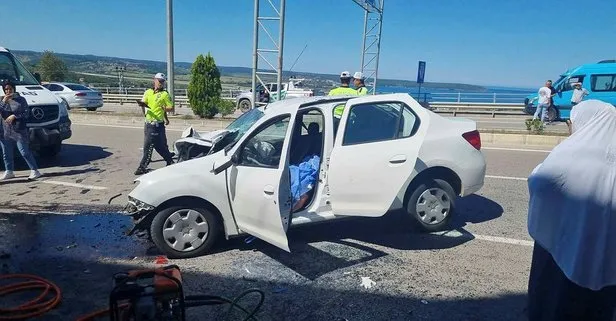 Sinop’ta ölümlü kaza! Otomobil minibüse çarptı