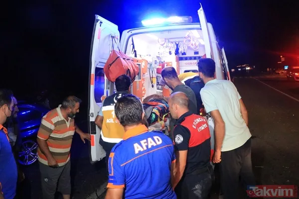 Erzincan-Erzurum kara yolunda feci kaza! 10 aylık bebek hayatını kaybetti, 7 yaralı... - 9