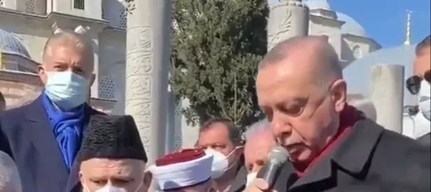 Başkan Erdoğan Hadis Alimi Muhammed Emin Saraç'ın kabri başında Fatiha Suresi'ni okudu