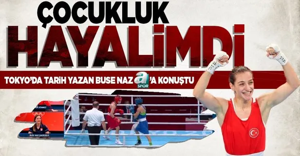 Olimpiyat ikincisi Buse Naz Çakıroğlu A Spor’a konuştu: Çocukluk hayalimdi
