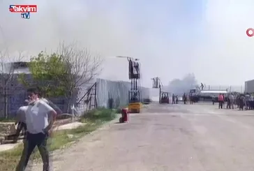 İzmir Torbalı’da kağıt fabrikasında yangın: Müdahale sürüyor