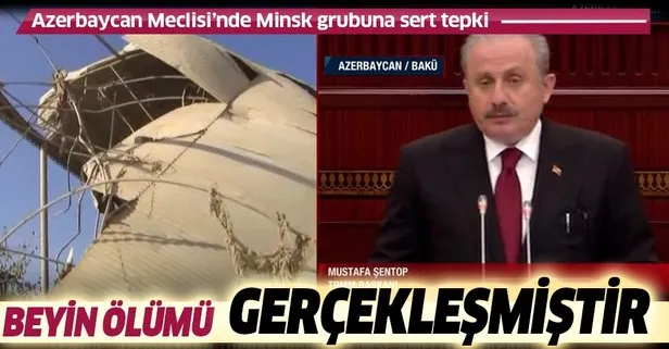 Son dakika: TBMM Başkanı Mustafa Şentop’tan Minsk grubuna tepki: Beyin ölümü gerçekleşmiştir