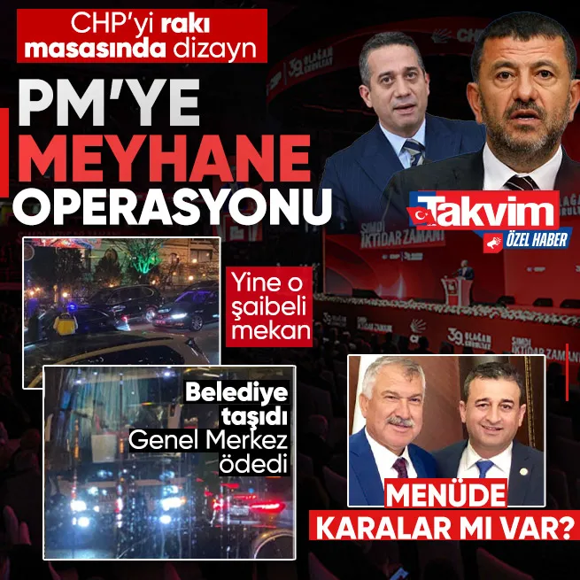CHP PM seçimlerine meyhane operasyonu! Yine Balıkhan... Rakı masasında dizayn | Başrolde Ali Mahir Başarır ve Veli Ağbaba