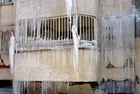 Adıyaman buz kesti, patlayan GES kazanlarından akan sular buz sarkıtı oldu