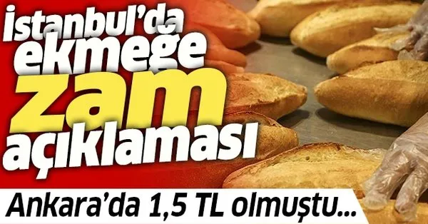 Istanbul Da Ekmege Zam Gelecek Mi Istanbul Da Ekmek Fiyatlari Ne Kadar Olacak Takvim