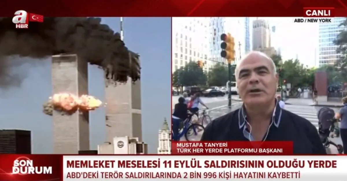 11 Eylül'ün yıl dönümünde A Haber New York'ta!