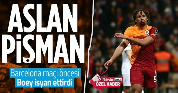 Özel haber... Galatasaray’da Barcelona maçı öncesi Omar Elabdellaoui pişmanlığı