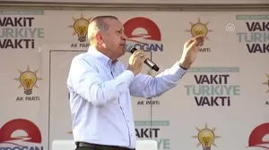 Cumhurbaşkanı Erdoğan AK Parti Bursa mitinginde konuştu