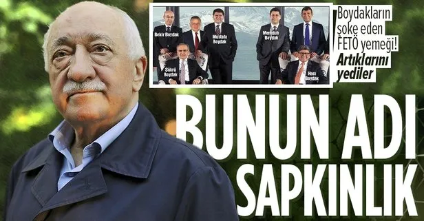 SON DAKİKA: FETÖ’nün finansörü Boydakların terörist elebaşı Gülen’in yarım bıraktığı yemekten yedikleri ortaya çıktı