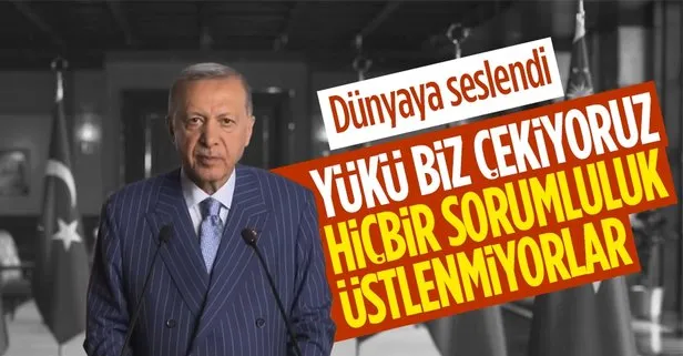 SON DAKİKA: Başkan Recep Tayyip Erdoğan’dan Küresel Parlamenter Konferansı’na video mesaj