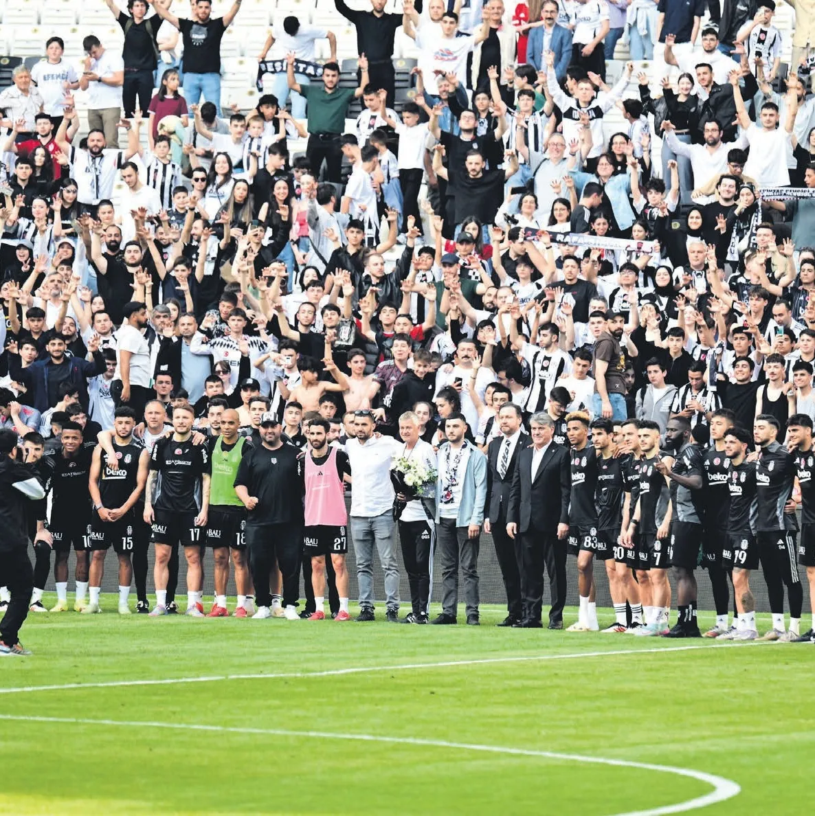 Taraftarla büyük buluşma