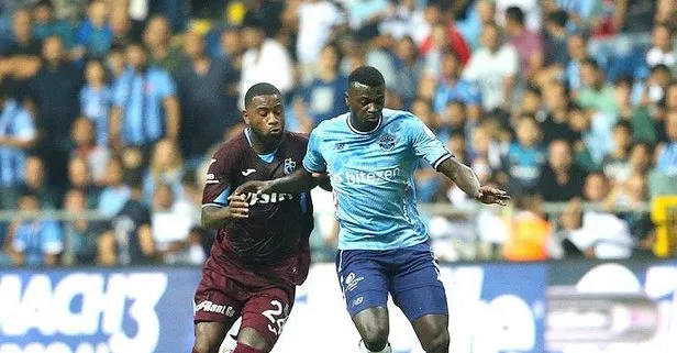 Trabzonspor zorlu Adana Demirspor deplasmanından eli boş döndü