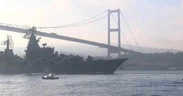 SON DAKİKA: Rusyanın amiral gemisi Moskova Karadenizde battı! İstanbul Boğazından geçerken görüntülenmişti