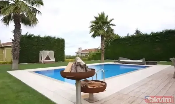 Beykoz'daki süper lüks villada yok yok! Sibel Can'ın evine bakın! “Tam bir saray yavrusu” 9 oda, 7 banyo, kuaför salonu... - 12