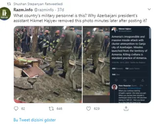 Genceye füze saldırısı düzenleyen Ermenistan dünyaya rezil oldu! Türk özel kuvvetleri sandılar ama...