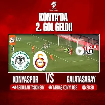 Konyaspor - Galatasaray | CANLI İZLE