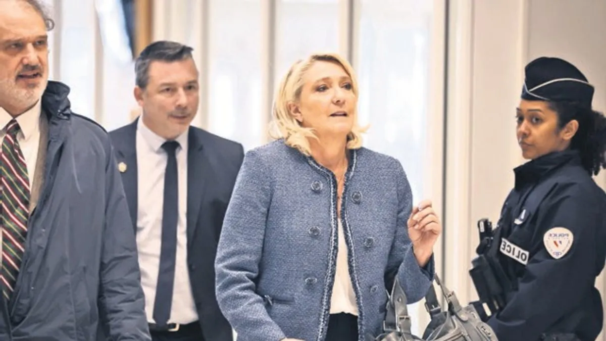 AP fonlarını usulsüz kullanan Fransız siyasetçi Marine Le Pen hakim karşısına çıktı: Mahkeme kararını verdi!