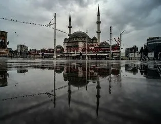 Taksim Camii’nin dış cephesi tamamlandı