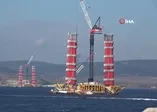 1915 Çanakkale Köprüsü yükselmeye devam ediyor
