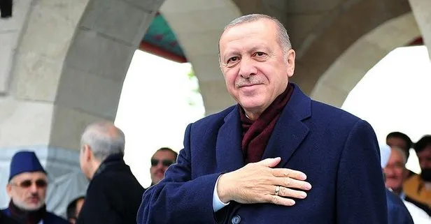Başkan Erdoğan cuma namazını Mimar Sinan Camisi’nde kıldı