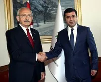 Demirtaş suçladı Kılıçdaroğlu sustu