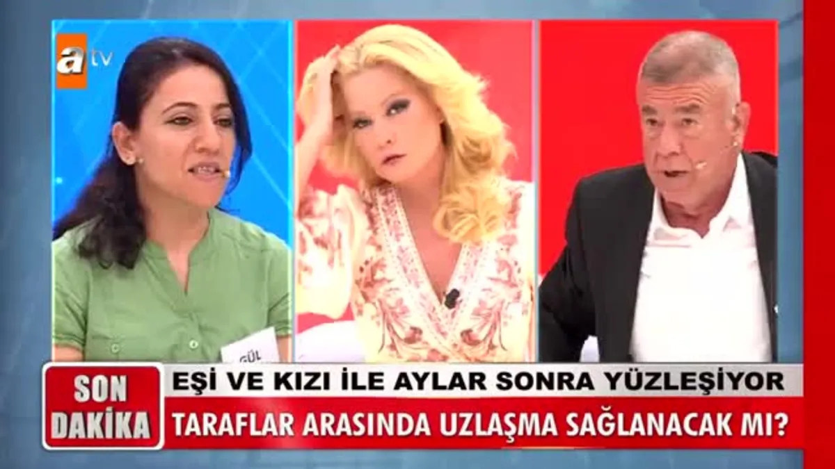 Ercan Hallaç, eski eşi ve kızıyla aylar sonra yüzleşti! Müge Anlı öfkeden çıldırdı: Burası Dingo'nun ahırı değil!