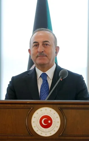 Son dakika: Dışişleri Bakanı Mevlüt Çavuşoğlu, Mısırlı mevkidaşı Samih Şukri ile görüştü