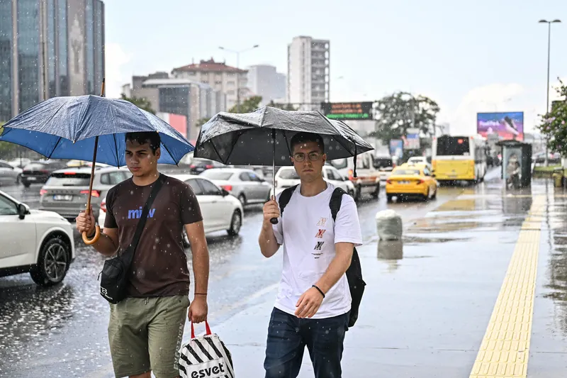 HAVA DURUMU | Pazar planı yapan İstanbullular dikkat! Meteoroloji saat verdi! Gök gürültülü yağış geliyor | 25 Ağustos 2024 hava durumu-6