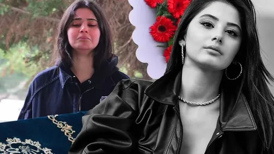 Babası 47 yaşında kan kanserinden hayatını kaybetmişti! Genç oyuncu Helin Kandemirin babasının tabutu başında gözyaşlarına hakim olamadı