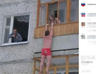Rusya'dan başka yerde bu anları göremezsiniz! Sosyal medyayı salladılar