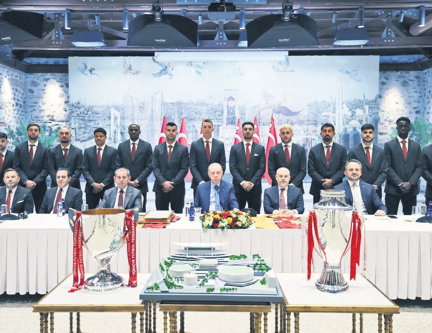 Erdoğan şampiyonu kabul etti